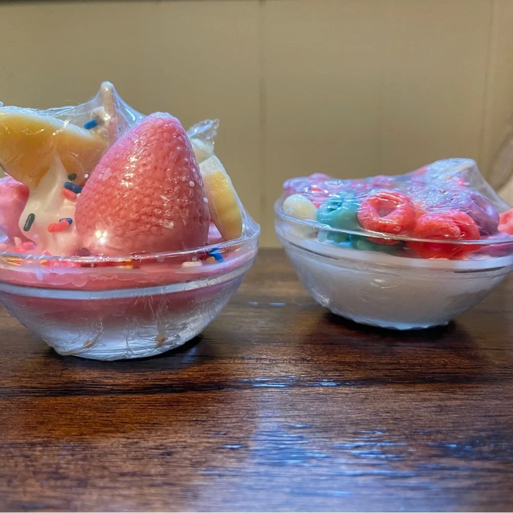 Homemade candles